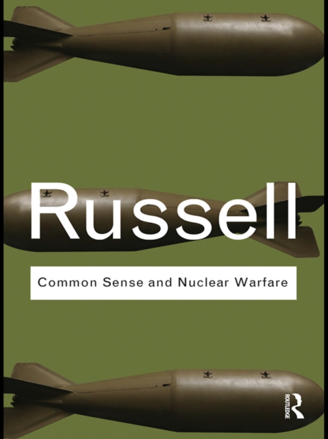 Common Sense and Nuclear Warfare, EPUB eBook