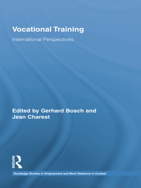 Vocational Training : International Perspectives, EPUB eBook