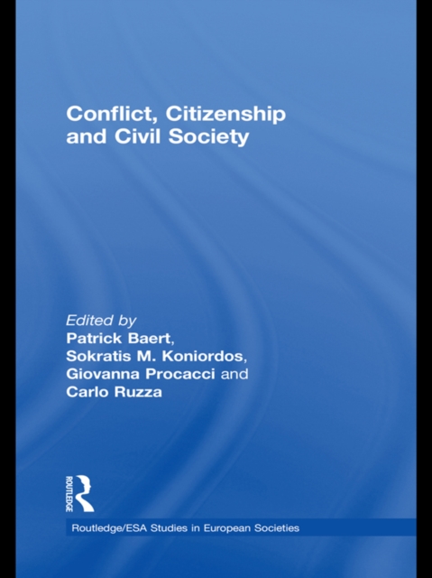 Conflict, Citizenship and Civil Society, EPUB eBook