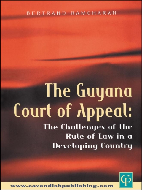 The Guyana Court of Appeal, EPUB eBook