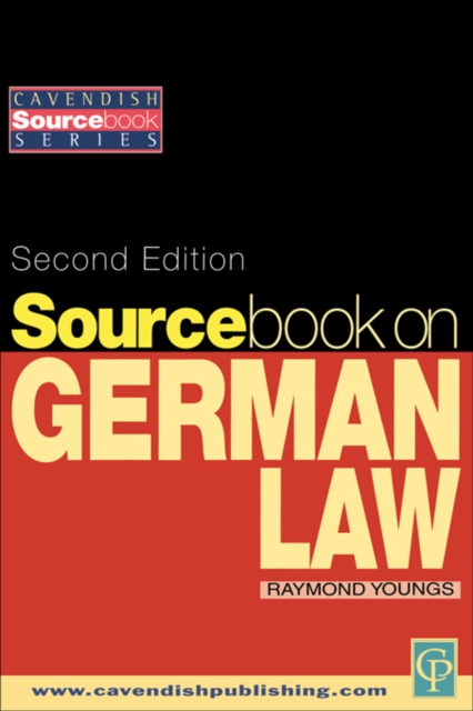 Sourcebook on German Law, EPUB eBook