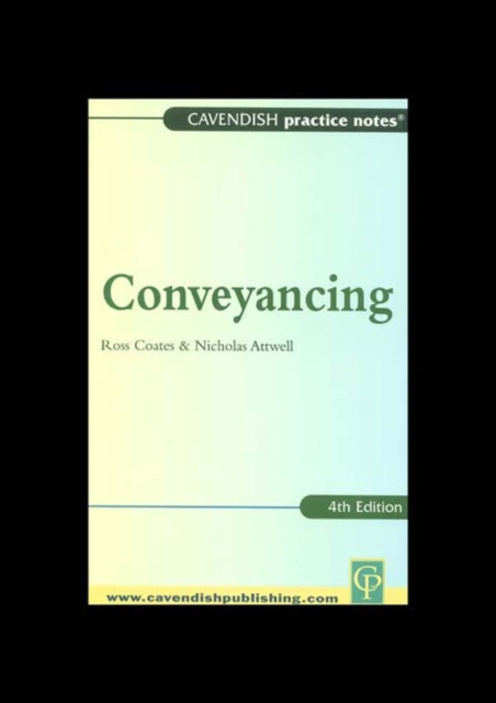 Practice Notes on Conveyancing, PDF eBook