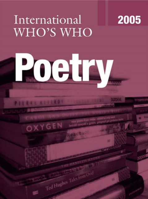 International Who's Who in Poetry 2005, EPUB eBook