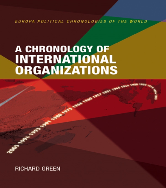 A Chronology of International Organizations, PDF eBook