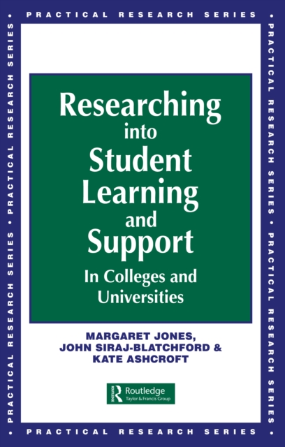 Researching into Student Learning and Support in Colleges and Universities, PDF eBook