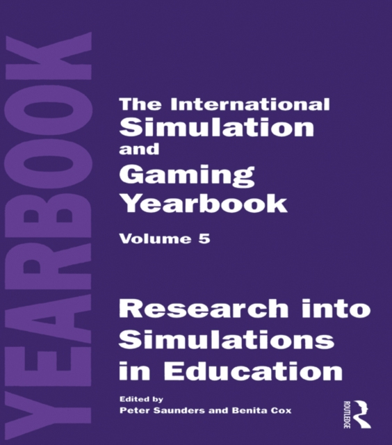 International Simulation and Gaming Yearbook, EPUB eBook