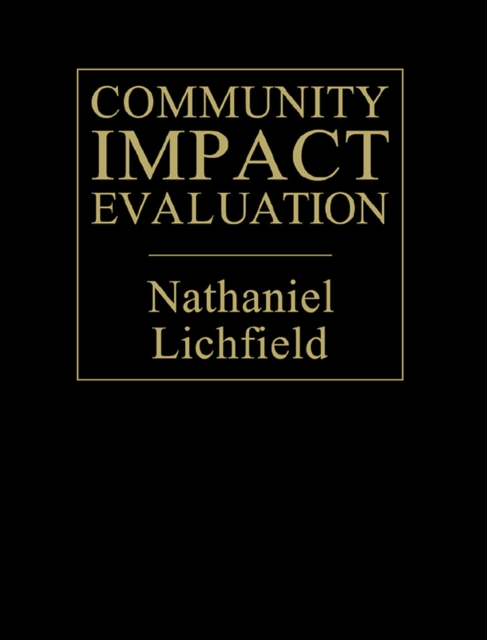 Community Impact Evaluation : Principles And Practice, EPUB eBook
