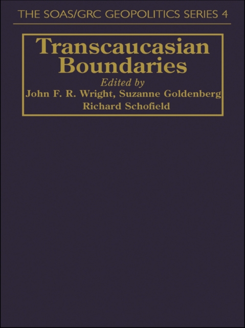 Transcaucasian Boundaries, EPUB eBook