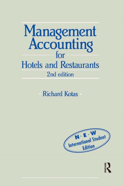 Management Accounting for Hotels and Restaurants, EPUB eBook