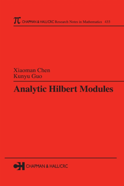 Analytic Hilbert Modules, PDF eBook
