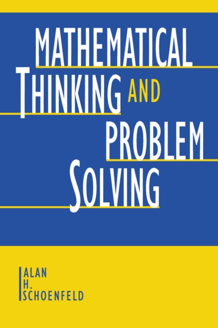 Mathematical Thinking and Problem Solving, EPUB eBook