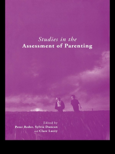 Studies in the Assessment of Parenting, PDF eBook