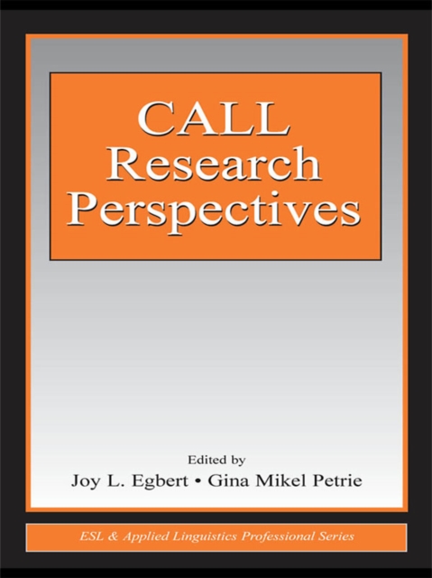 CALL Research Perspectives, PDF eBook