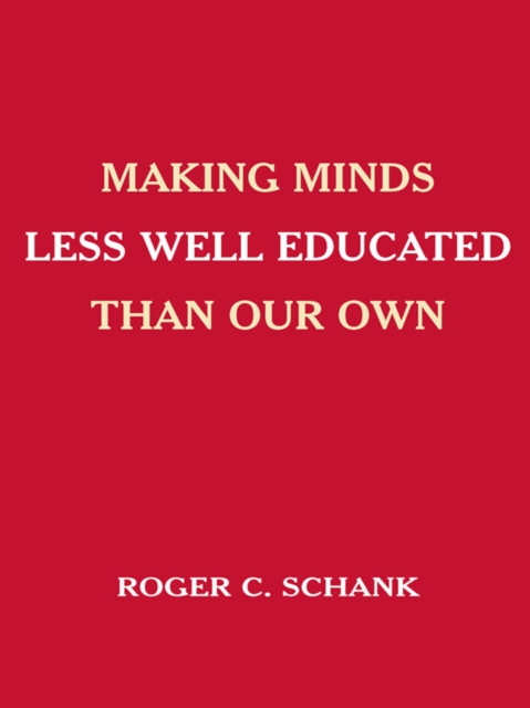Making Minds Less Well Educated Than Our Own, EPUB eBook
