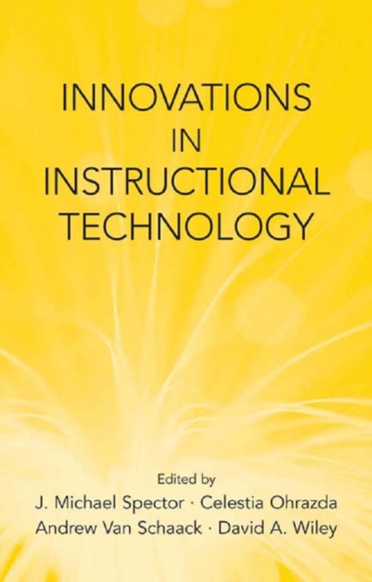 Innovations in Instructional Technology : Essays in Honor of M. David Merrill, PDF eBook