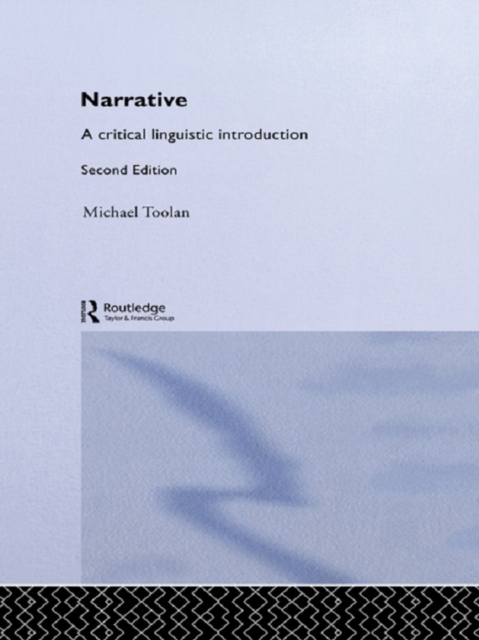Narrative : A Critical Linguistic Introduction, PDF eBook
