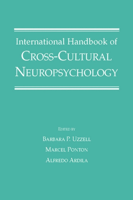 International Handbook of Cross-Cultural Neuropsychology, EPUB eBook