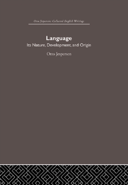Language : Its Nature and Development, PDF eBook