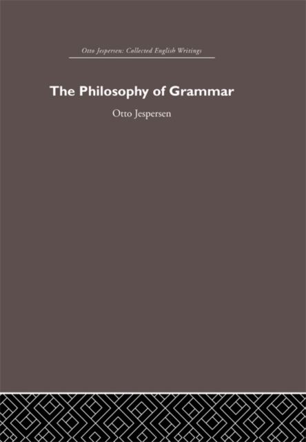The Philosophy of Grammar, PDF eBook