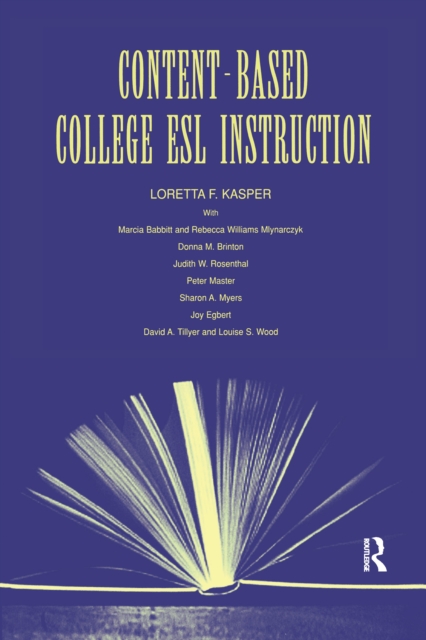 Content-Based College ESL Instruction, PDF eBook