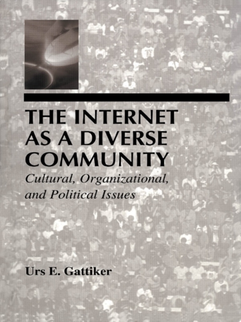 The Internet As A Diverse Community : Cultural, Organizational, and Political Issues, PDF eBook
