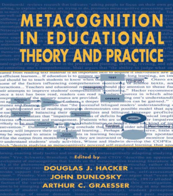 Metacognition in Educational Theory and Practice, EPUB eBook