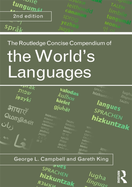 The Routledge Concise Compendium of the World's Languages, PDF eBook