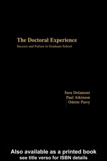 The Doctoral Experience, PDF eBook