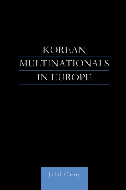 Korean Multinationals in Europe, EPUB eBook