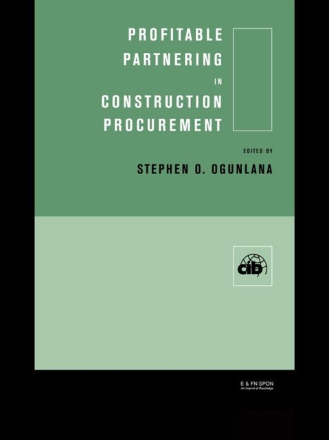 Profitable Partnering in Construction Procurement, EPUB eBook