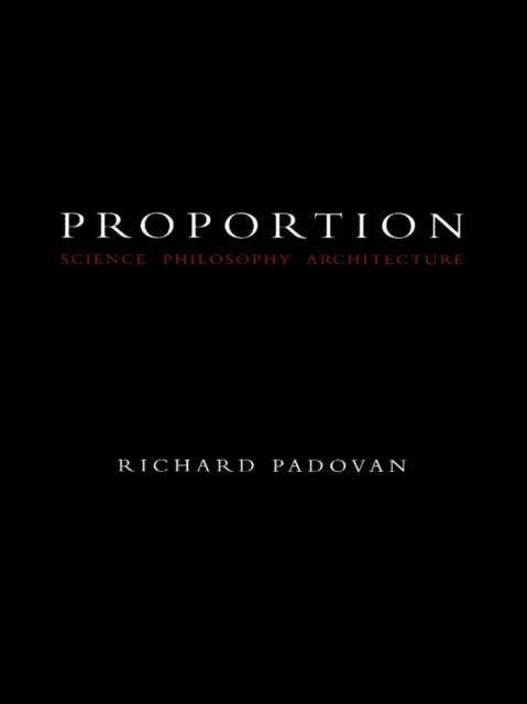 Proportion : Science, Philosophy, Architecture, EPUB eBook