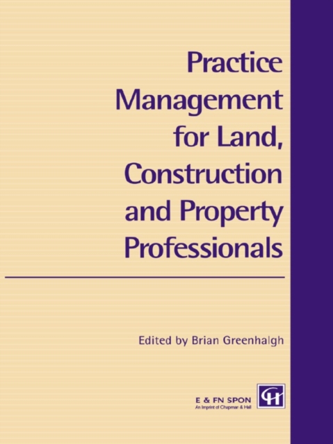 Practice Management for Land, Construction and Property Professionals, EPUB eBook