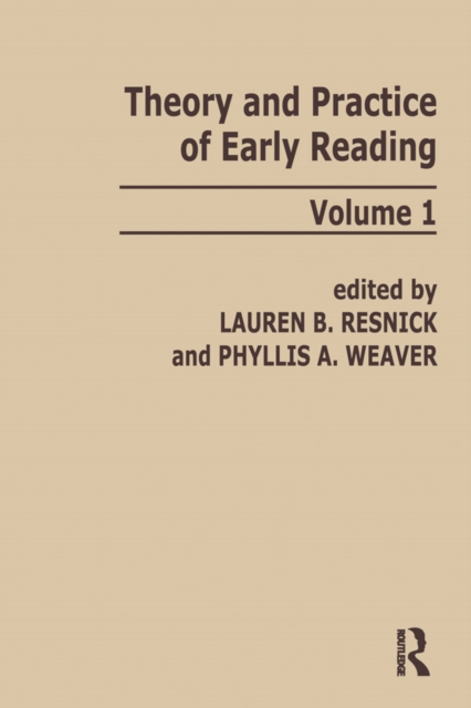 Theory and Practice of Early Reading : Volume 1, PDF eBook