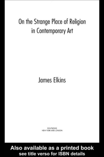 On the Strange Place of Religion in Contemporary Art, PDF eBook