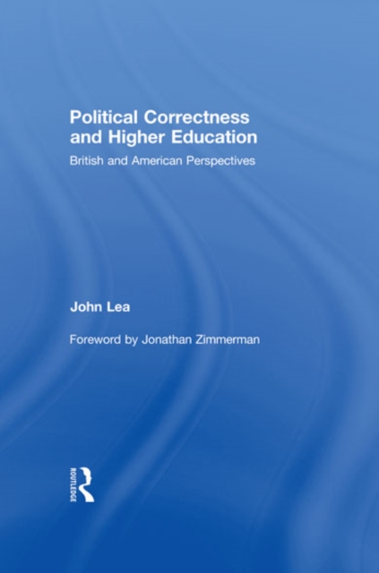 Political Correctness and Higher Education : British and American Perspectives, EPUB eBook