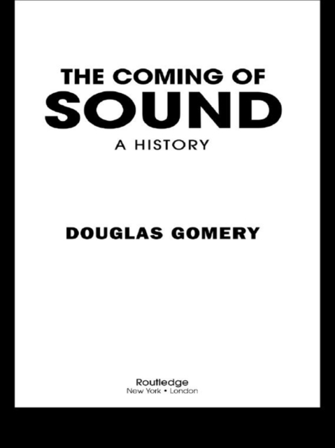 The Coming of Sound, EPUB eBook