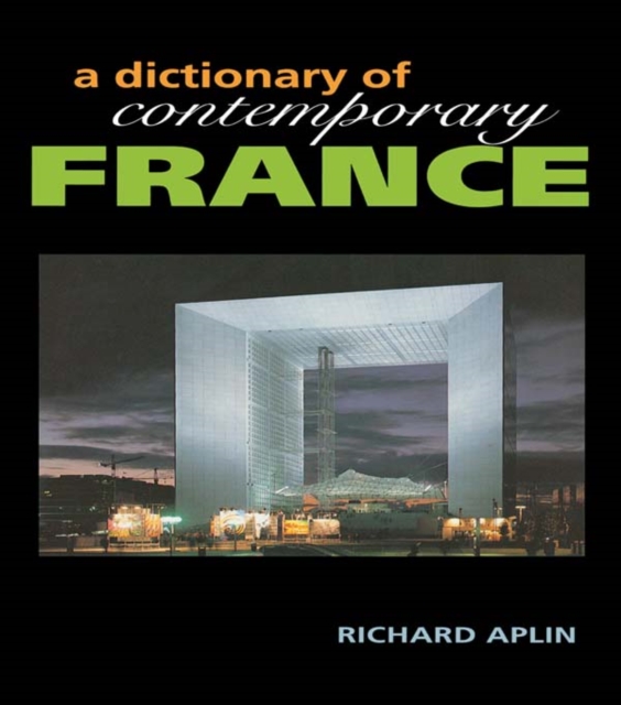 Dictionary of Contemporary France, PDF eBook