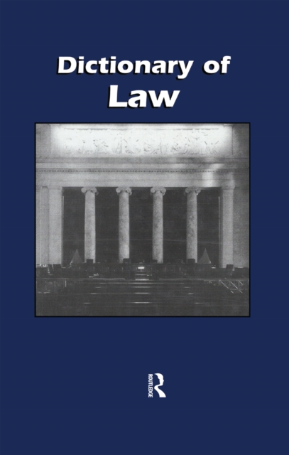 Dictionary of Law, EPUB eBook