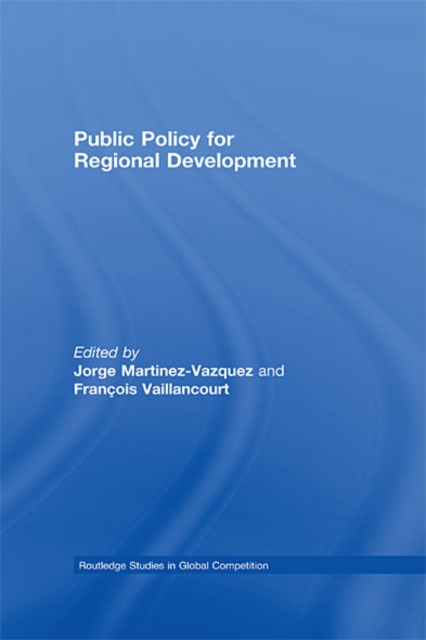Public Policy for Regional Development, EPUB eBook