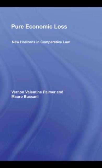 Pure Economic Loss : New Horizons in Comparative Law, PDF eBook