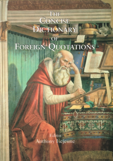 Concise Dictionary of Foreign Quotations, EPUB eBook