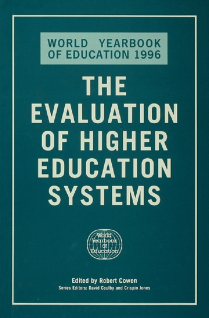 The World Yearbook of Education 1996 : The Evaluation of Higher Education Systems, PDF eBook