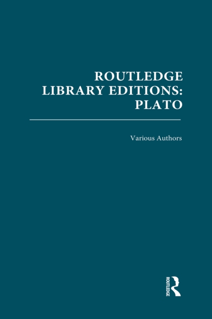 Routledge Library Editions: Plato, PDF eBook