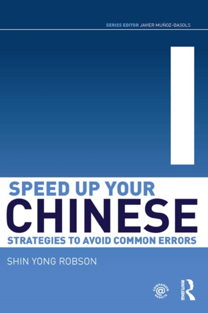 Speed Up Your Chinese : Strategies to Avoid Common Errors, EPUB eBook