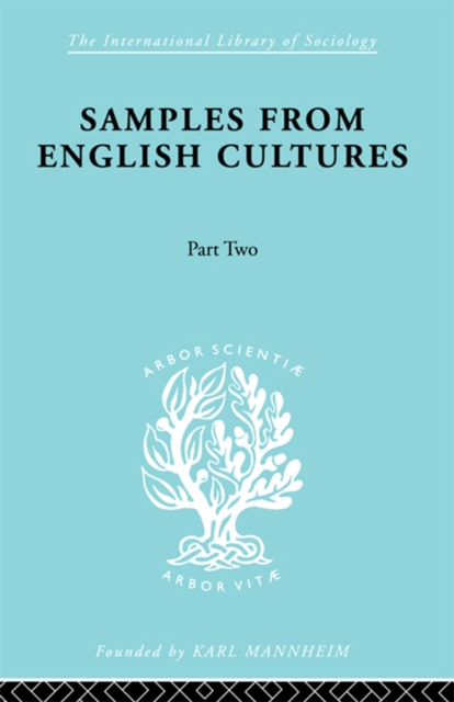 Samples from English Cultures, PDF eBook