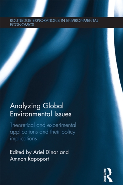 Analyzing Global Environmental Issues : Theoretical and Experimental Applications and their Policy Implications, EPUB eBook