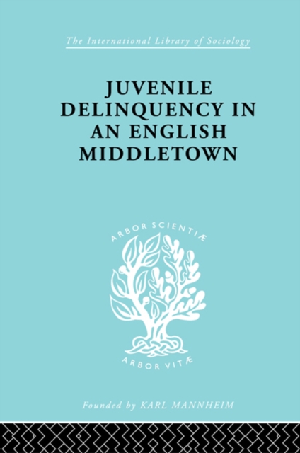 Juvenile Delinquency in an English Middle Town, PDF eBook