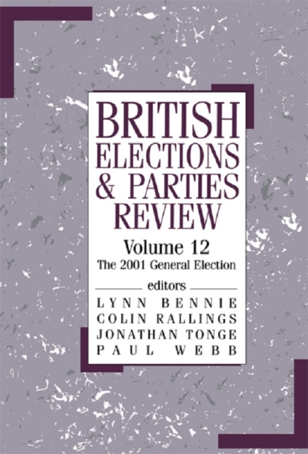 British Elections & Parties Review : The 2001 General Election, EPUB eBook
