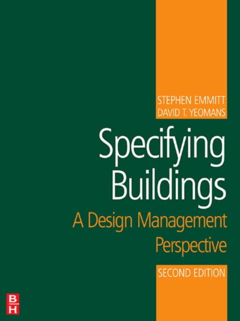 Specifying Buildings, EPUB eBook