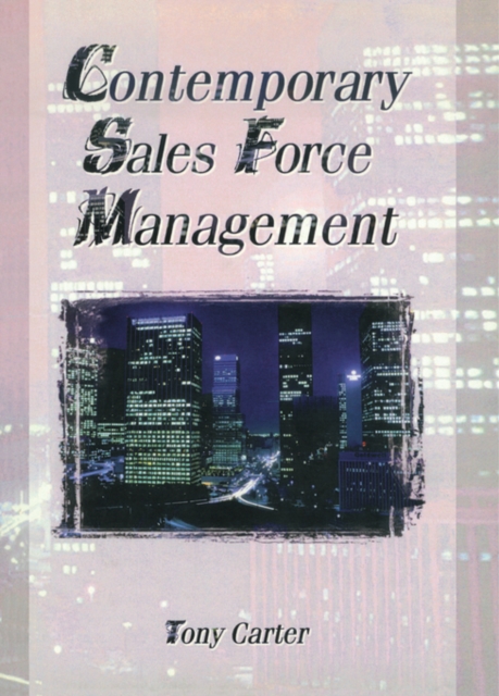 Contemporary Sales Force Management, EPUB eBook